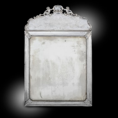 An Early English Easel Mirror