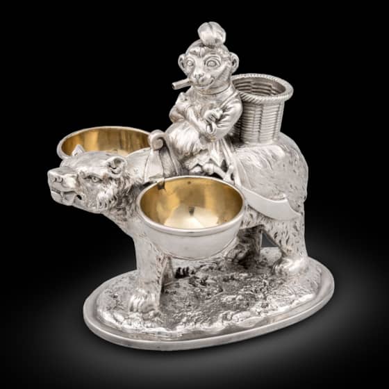 A Rare Victorian Novelty Smoker's Companion,