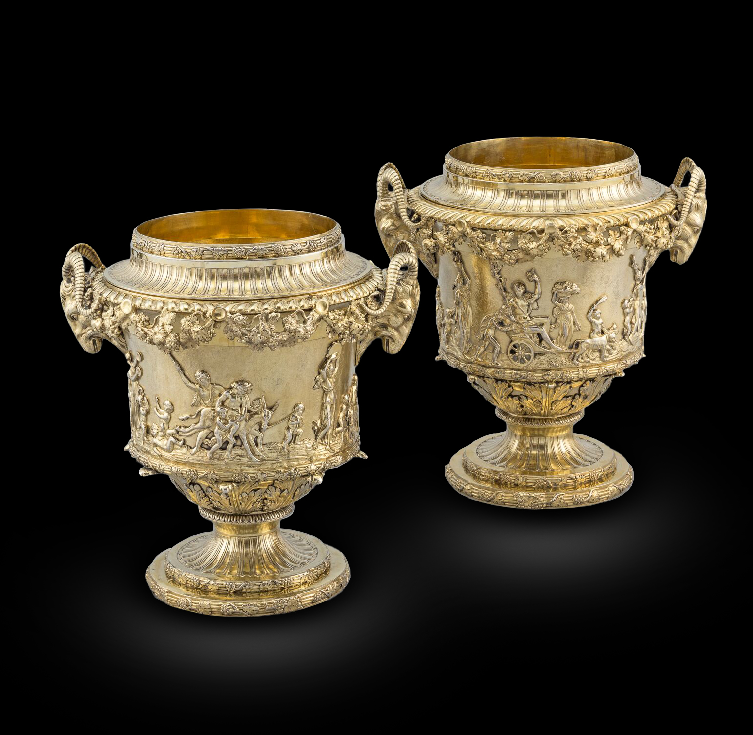 An Important Pair of Royal Wine Coolers