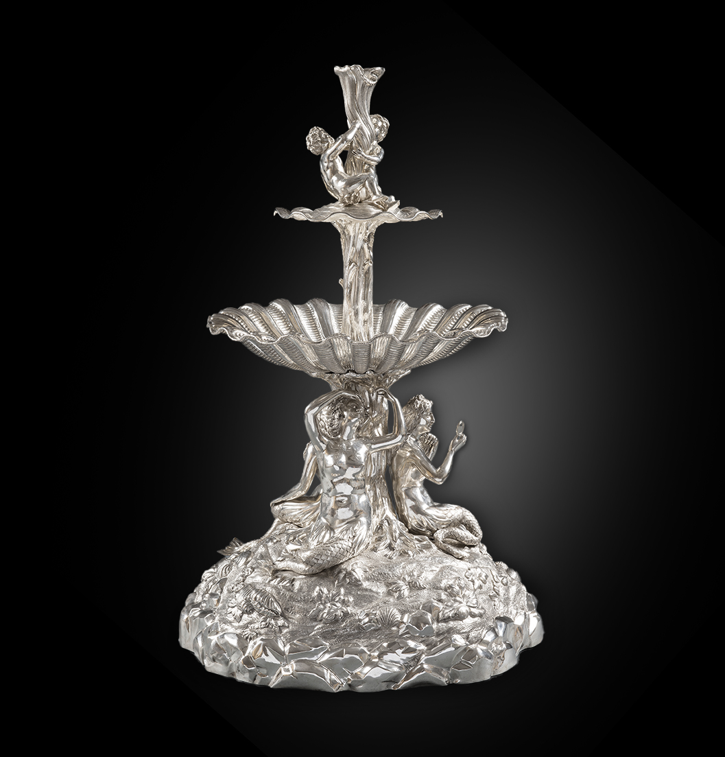 An Austro-Hungarian Fountain Centrepiece 


