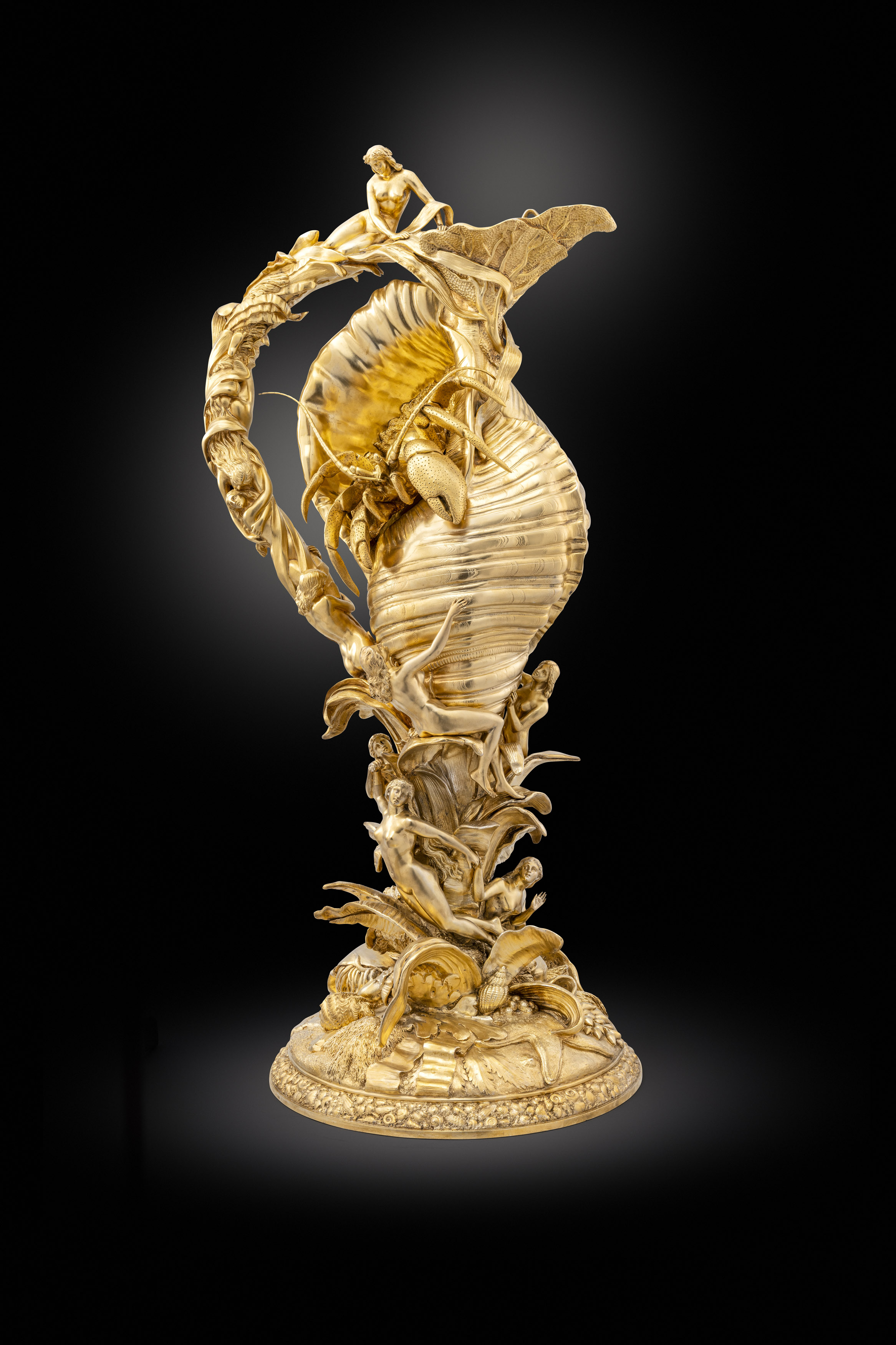 An Exceptional Marine-Themed Ewer