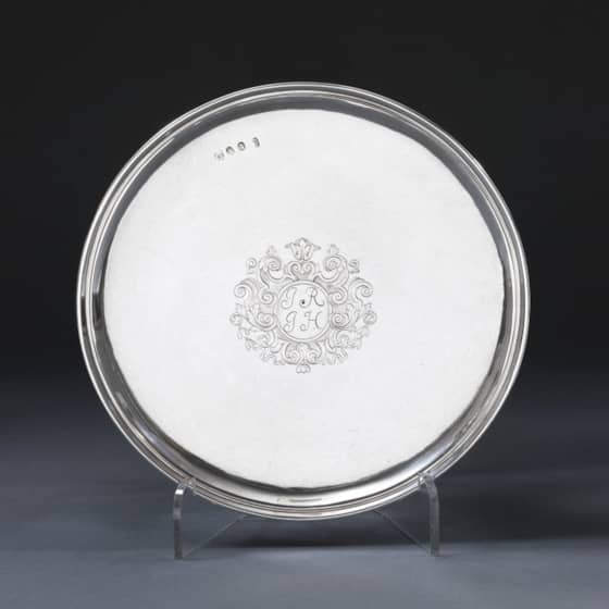A Fine Silver Tazza