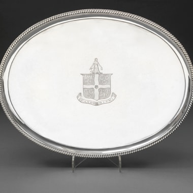 An Elegant Oval Salver