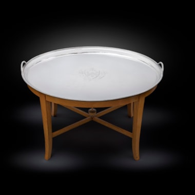 A George III Large Two-handled Tea Tray