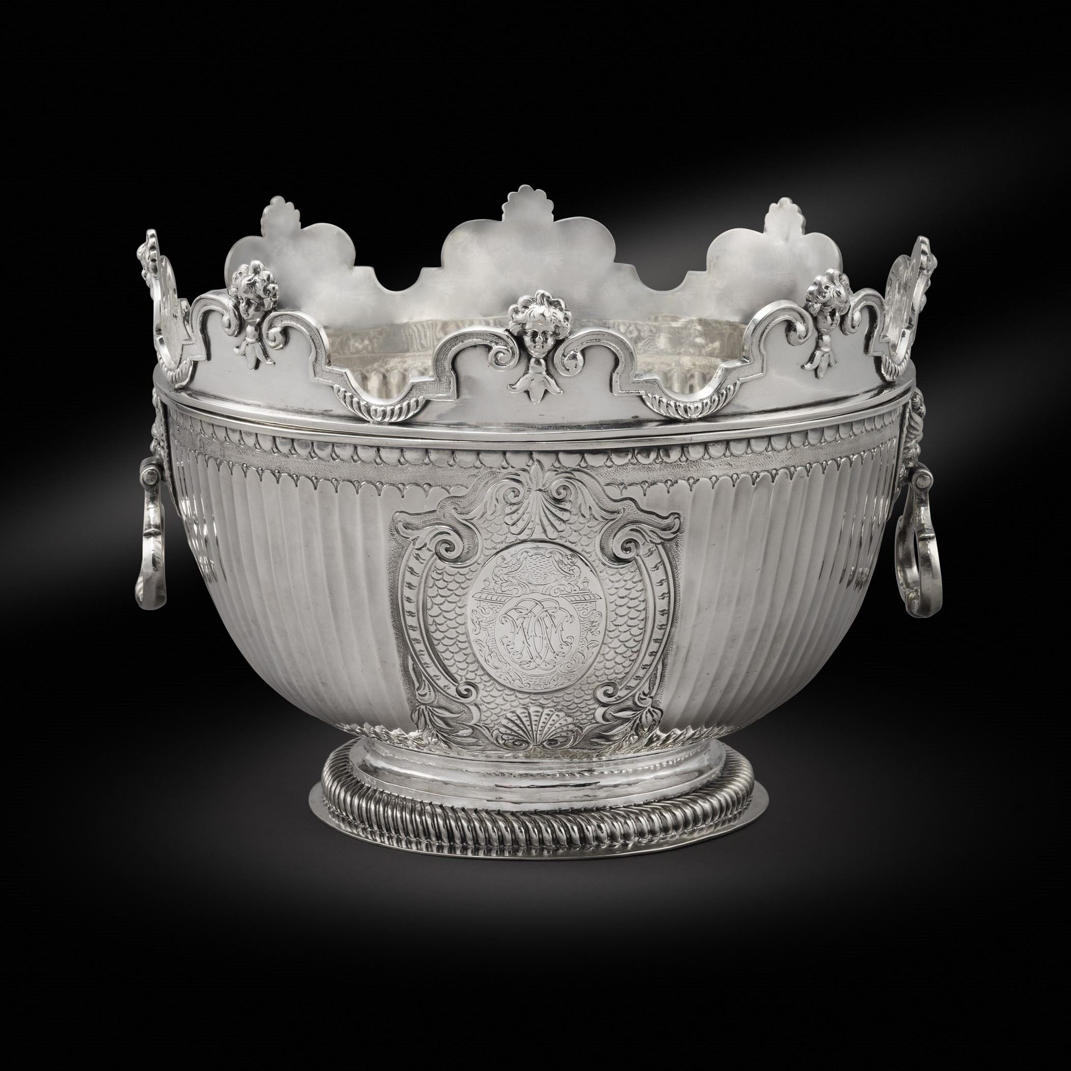 An Early 18th Century Monteith Bowl