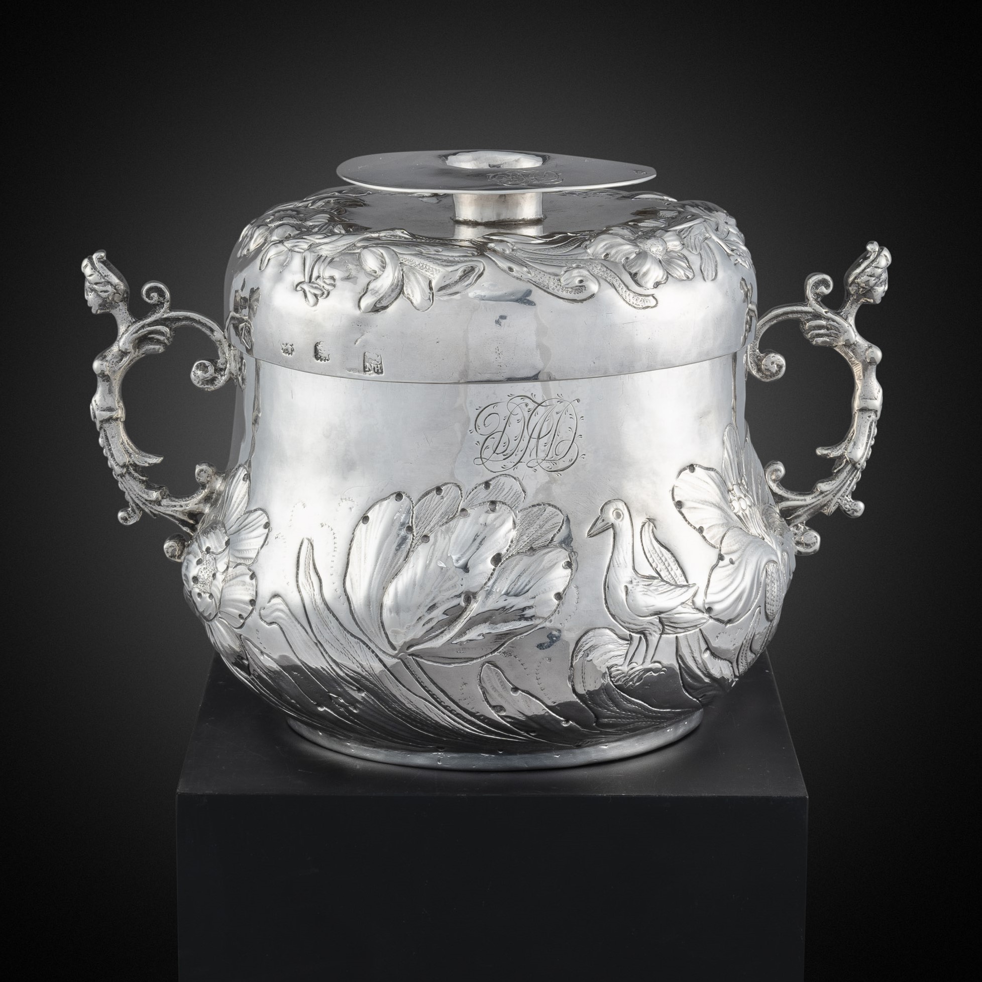 A Large Commonwealth Caudle Cup and Cover