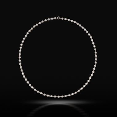 Early 20th Century Platinum and Diamond chain