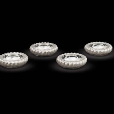A Set of Four Irish George I Trencher Salts