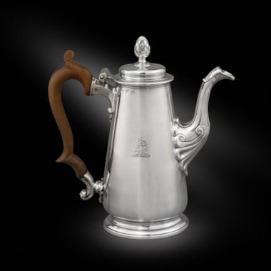 A George II Silver Coffee Pot