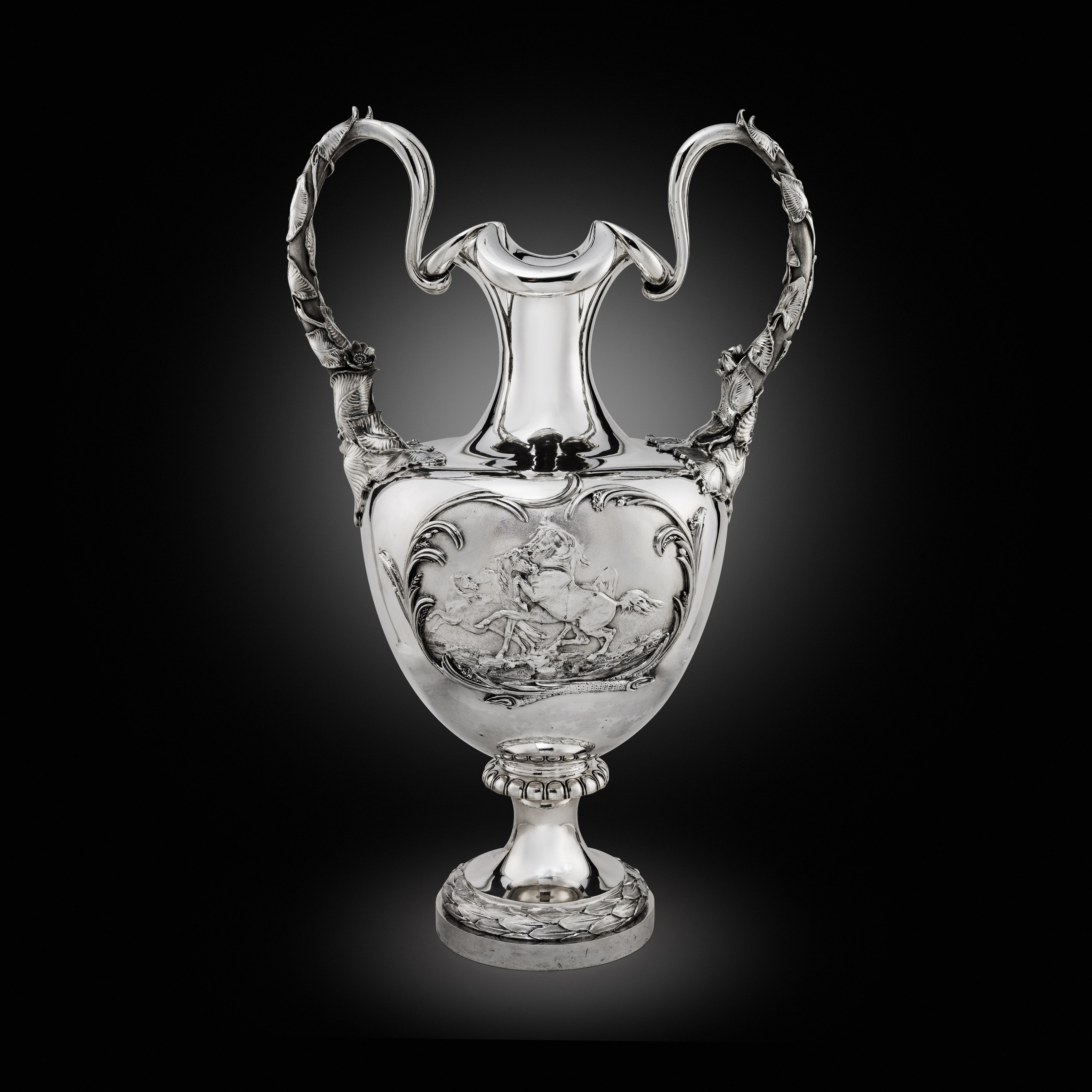 A Victorian Equestrian Trophy