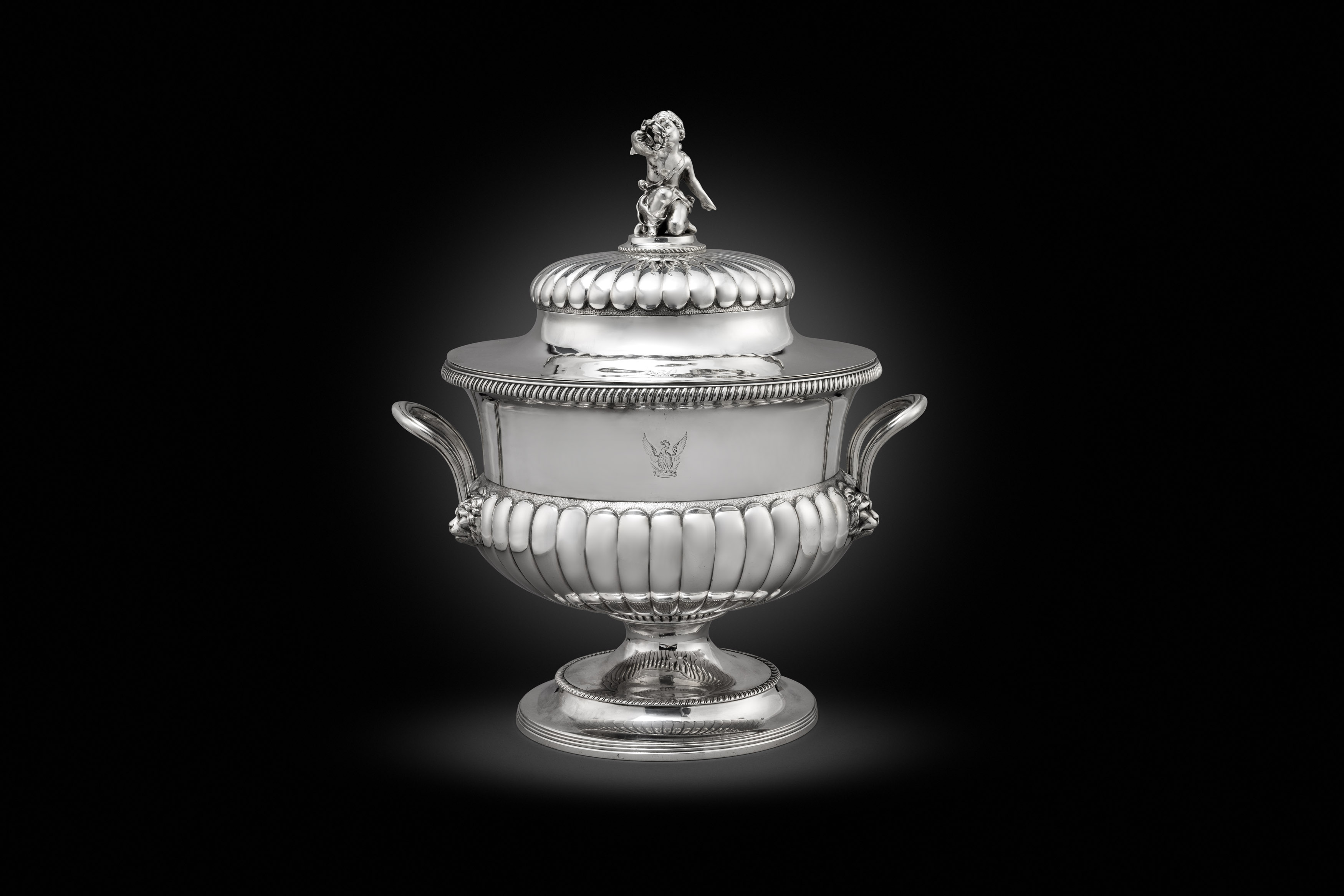 A Rare George III Scottish Soup Tureen & Cover