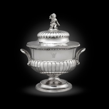 A Rare George III Scottish Soup Tureen & Cover