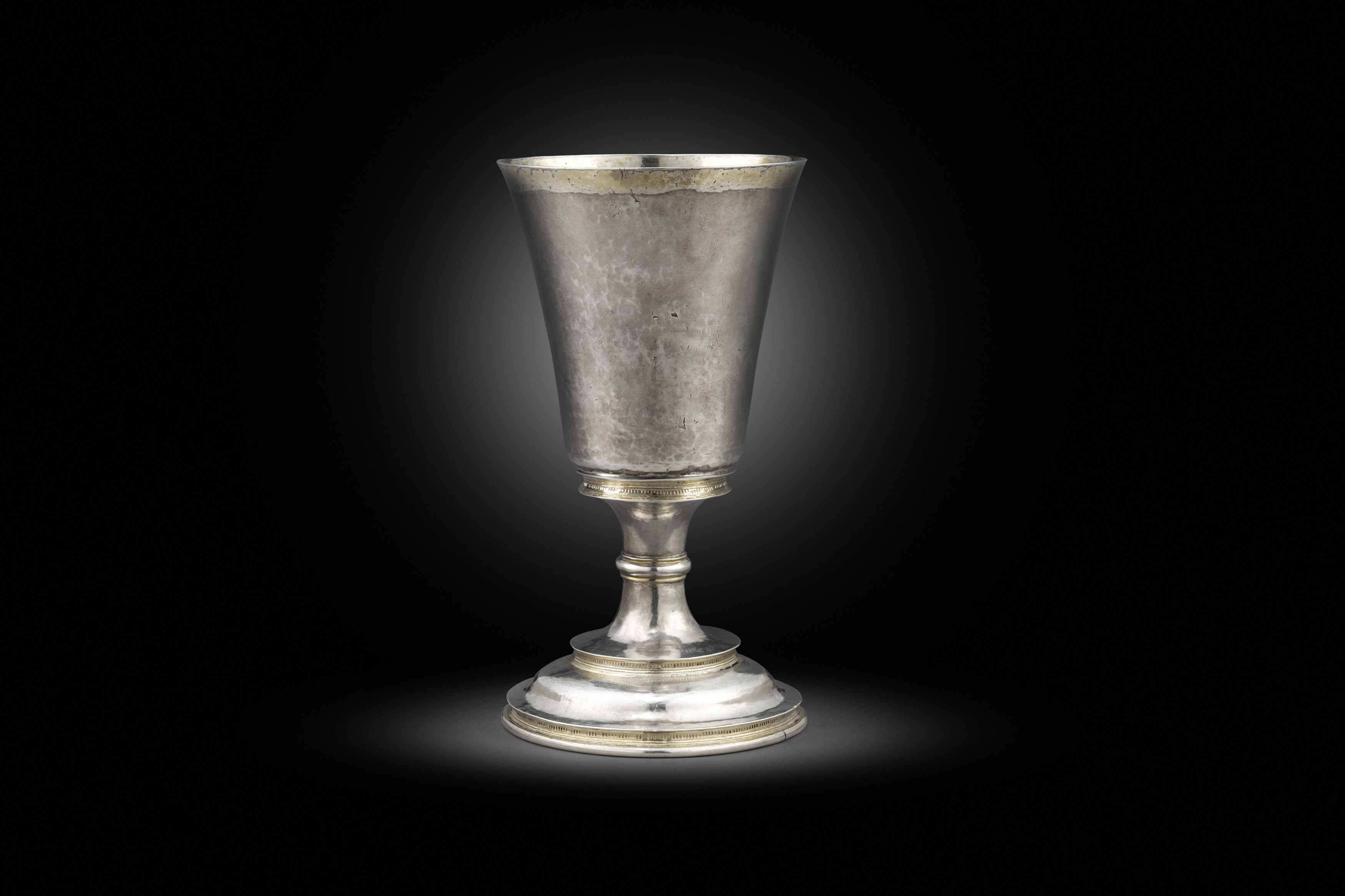 An Incredibly Rare Edward VI Parcel-gilt Chalice