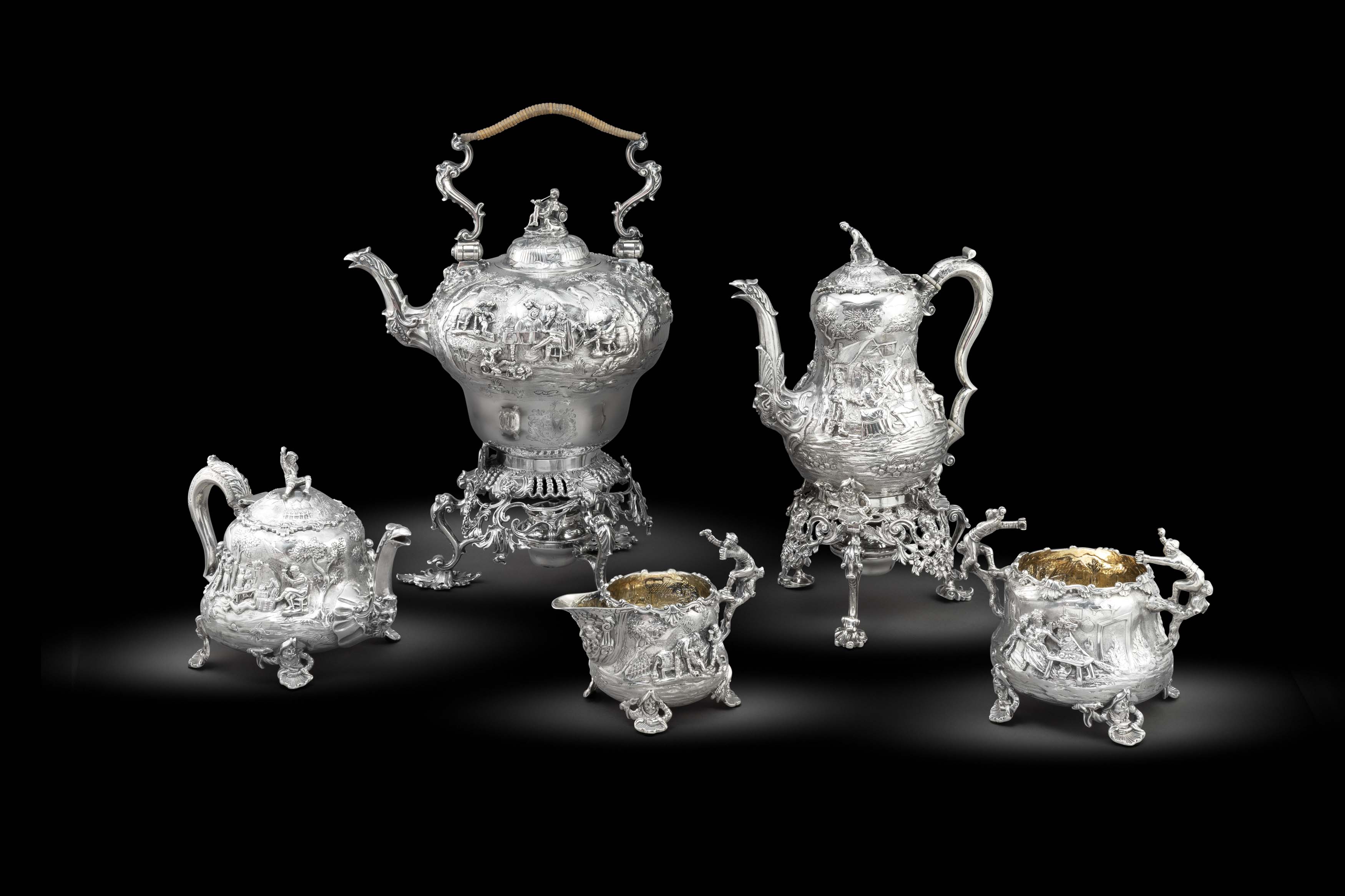 Sir Charles Ogle 2nd Baronet’s Tea Service