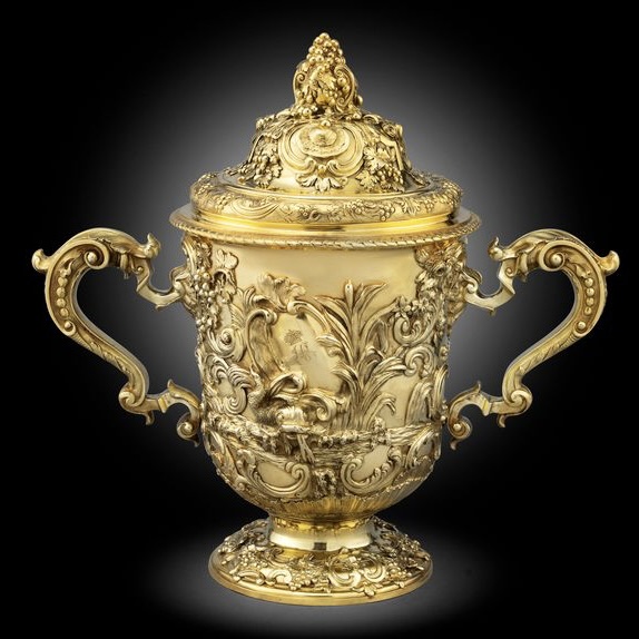 A Magnificent George II Cup and Cover